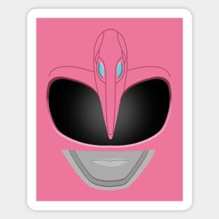 Pink Power Ranger Sticker